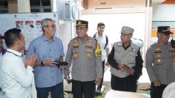 Kapolres Cirebon Kota Bersama Forkopimda Lakukan Monitoring Pemungutan Suara Pilkada Serentak 2024