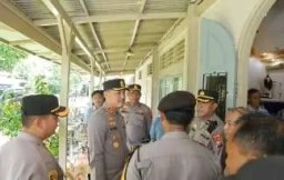 Kapolres Lamongan AKBP Boby Sidak Jelang Nataru 2024