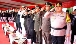 Wakapolresta Cirebon Hadiri Upacara Peringatan Hari Bela Negara ke-76 Tingkat Kabupaten Cirebon
