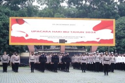 Polda Jabar Gelar Upacara Peringatan Hari Ibu ke-96, Perempuan Berdaya Menuju Indonesia Emas 2045