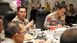 Cek Kesiapan Pengamanan Nataru, Kabaharkam Polri Datangi Polda Bali