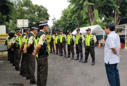 Apel dan Bimbingan K3L di Satuan Pengamanan HPI Penempatan PLN UIP JBTB