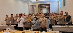 Polres Pelabuhan Tanjung Perak Gelar Pelatihan Peningkatan Kemampuan Kasatkamling.