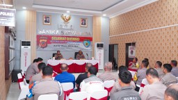 Tim Wasops Operasi Mantap Praja Lodaya 2024 Gelar Pemeriksaan di Polres Cirebon Kota
