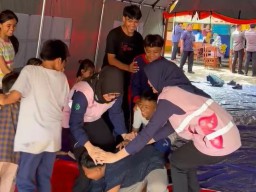 Jelang Nataru: PLN Gelar Pemeriksaan Kesehatan dan Trauma Healing Bagi Korban Bencana di Sukabumi