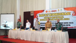 Rapat Koordinasi Lintas Sektoral Ops Lilin Lodaya, Polres Cirebon Kota Siap Amankan Nataru 2024/2025