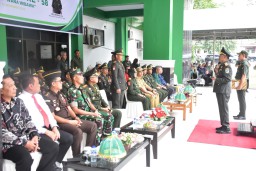 Kasiter Kasrem 132/Tdl Sampaikan Ucapan Dirgahayu pada HUT ke-58 Polisi Kehutanan