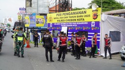 Wakapolres Cirebon Kota Cek Kesiapan Pos Pengamanan Ops Lilin Lodaya 2024