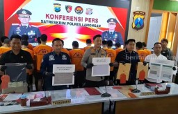 Satres Narkoba Polres Lamongan Berhasil Ungkap 26 Kasus Narkotika