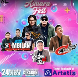 Sejumlah Pedagang Keluhkan Penyelenggara Konser Asmara Fest. 