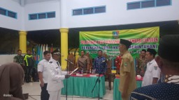 Pengambilan Sumpah Janji Jabatan KasiPem Desa Mancar Peterongan Jombang