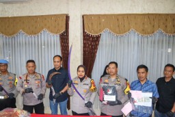Polresta Cirebon Amankan Empat Pelaku Pengeroyokan Mengakibatkan Korban Meninggal Dunia