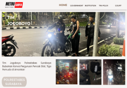 Tim Jogoboyo Polrestabes Surabaya Hentikan Konvoi Perguruan Silat, Tiga Pemuda Diamankan