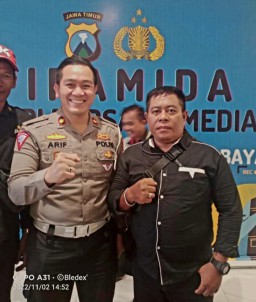 Pimpinan Redaksi Metrosurya.com Berikan Ucapan Selamat dan Sambut AKBP Arif Fazlurrahman sebagai Kapolres Blitar