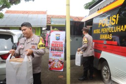 Asta Cita dalam Tindakan Nyata: Polres Probolinggo Berbagi Gizi ke Siswa SD