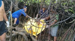 Penemuan Jasad Pria Tanpa Identitas Di Sekitar Pohon Mangrive Di Desa Labuhan Kecamatan Brodong.