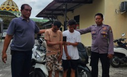 Dua Pelaku Penipuan Modus COD Diamankan  Polsek Kenjeran