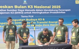 Apel Bulan K3 Nasional 2025 PLN PUSMANPRO UPMK II: Tingkatkan SDM, Mantapkan SMK3, Maksimalkan Produktivitas