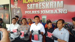 Polisi di Jombang Tangkap 5 Pelaku dan Amankan 5 Unit Sepeda Motor Hasil Curian
