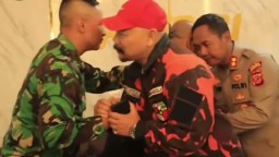 Sempat Bersitegang, Ormas PP dan GRIB Sumedang Akhirnya Berdamai di Hadapan Polres Sumedang