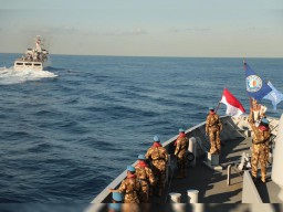 ON TASK PERDANA, KRI SULTAN ISKANDAR MUDA-367 BERTOLAK MENUJU DAERAH OPERASI