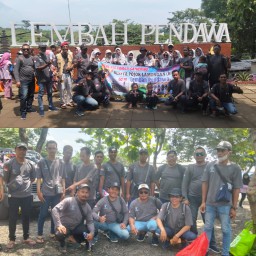 Menyatukan Visi Dan Misi Program Kerja, Berita Pojok Lamongan Laksanakan Gathering Di Lembah Pendawa 