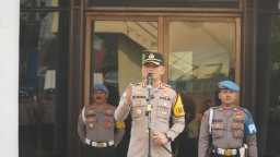 Polres Cirebon Kota Gelar Apel Siaga 1 Jelang Pelantikan Kepala Daerah di Istana Negara