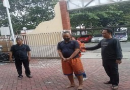 Polsek Waru Amankan Maling Apes! Kepergok Warga Gagal Gasak Motor di Depan Toko ATK.