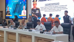 Polda Jatim Ungkap Kasus Deepfake Penyebar Video Hoax Gubernur Jatim, Tiga Pelaku Ditangkap.