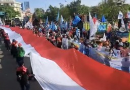 Surabaya Jadi Pusat Peringatan May Day 2025 di Jatim, 10 Ribu Buruh Turun ke Jalan