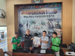 Polres Madiun Kota Ungkap Penipuan Modus Order Fiktif GoShop, Tersangka Sorang Wanita Diamankan