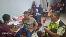 Jaga Kesehatan dan Produktivitas, Karyawan HPI di PLN UIP JBTB Jalani Medical Check Up