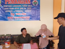 Balaidesa Gunungsari Kecamatan Waled Penyaluran BLT DD Tahun 2025