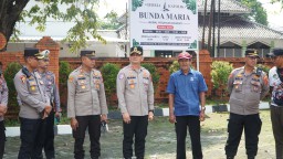 Polres Cirebon Kota Pastikan Ibadah Kenaikan Isa Almasih 2025 Berjalan Aman dan Khidmat