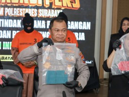 Polrestabes Surabaya Amankan Tiga Tersangka Jaringan TPPO, Tujuh Korban Perempuan Diselamatkan