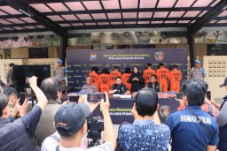 Empat Wanita Komplotan Pencurian Lintas Provinsi Dibekuk Satreskrim Polres Kediri