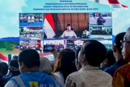 Presiden Prabowo Resmikan 55 Proyek Pembangkit EBT