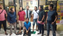 Apes, Begal Asal Jombang Babak Belur Dihajar Warga Sambeng Lamongan