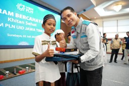 Hadir untuk Rakyat, PLN Gelar Khitan Sehat Gratis untuk 250 Anak
