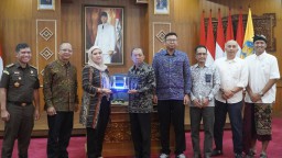 Jelang Peringatan Kemerdekaan Indonesia ke 80 PT PLN (Persero) UIP JBTB Lakukan Audiensi dengan Gubernur Bali