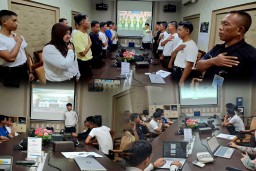 Refreshment Manajemen Risiko, Satpam HPI–PLN UIP JBTB Perkuat Kedisiplinan dan Respons Darurat