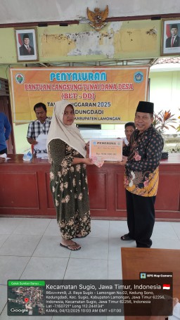 Pemerintah Desa Kedungdadi bagikan BLT DD Berjalan Dengan Lancar Dan kondusif