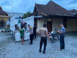 Polsek Ngimbang Gencarkan Patroli Antisipasi Balap Liar Jurusan Ngimbang Bluluk