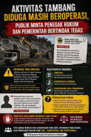 Diduga Masih Beroperasi, Aktivitas Tambang di Pancur Jepara Jadi Sorotan Publik
