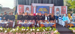 Puncak Hari Jadi Rembang ditandai Dengan Upacara Kebesaran Menggunakan Bahasa Jawa Dengan Iringan Gamelan