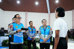 Wakapolri Pimpin Pemeriksaan Penampilan 404 Catar, Seleksi Taruna Akpol Masuk Tahap Akhir