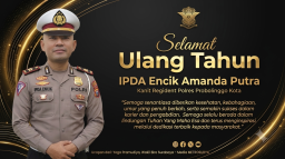 Selamat Ulang Tahun IPDA Encik Amanda Putra, "Sosok Berdedikasi dalam Pelayanan Publik dan Pengabdian kepada Masyarakat"