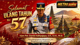 Happy Birthday Kapolda Bali Irjen Pol. Daniel Adityajaya "Berdedikasi Tinggi Mengemban Amanah Negara untuk Rakyat"