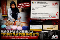AMI Minta CV Sejahtera Bersama Diusut, Diduga Dicatut untuk Faktur Pajak Ratusan Juta, Warga Desil 2 Jadi Korban
