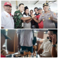 Merayakan HUT RI ke-81 di Balongpanggang, Dari Meja Catur, Ajakan Jauhi Judi Online 